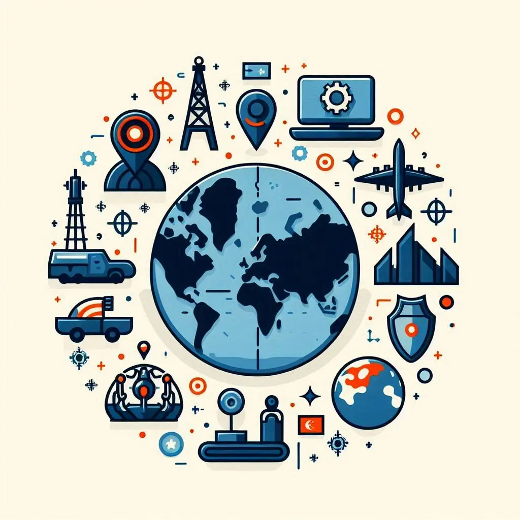 Geopolitics illustration