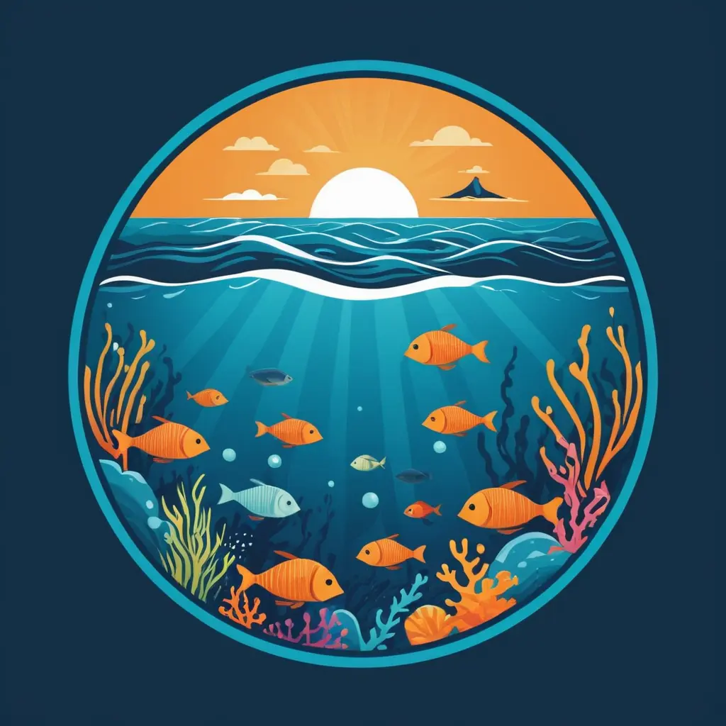 Oceanography illustration